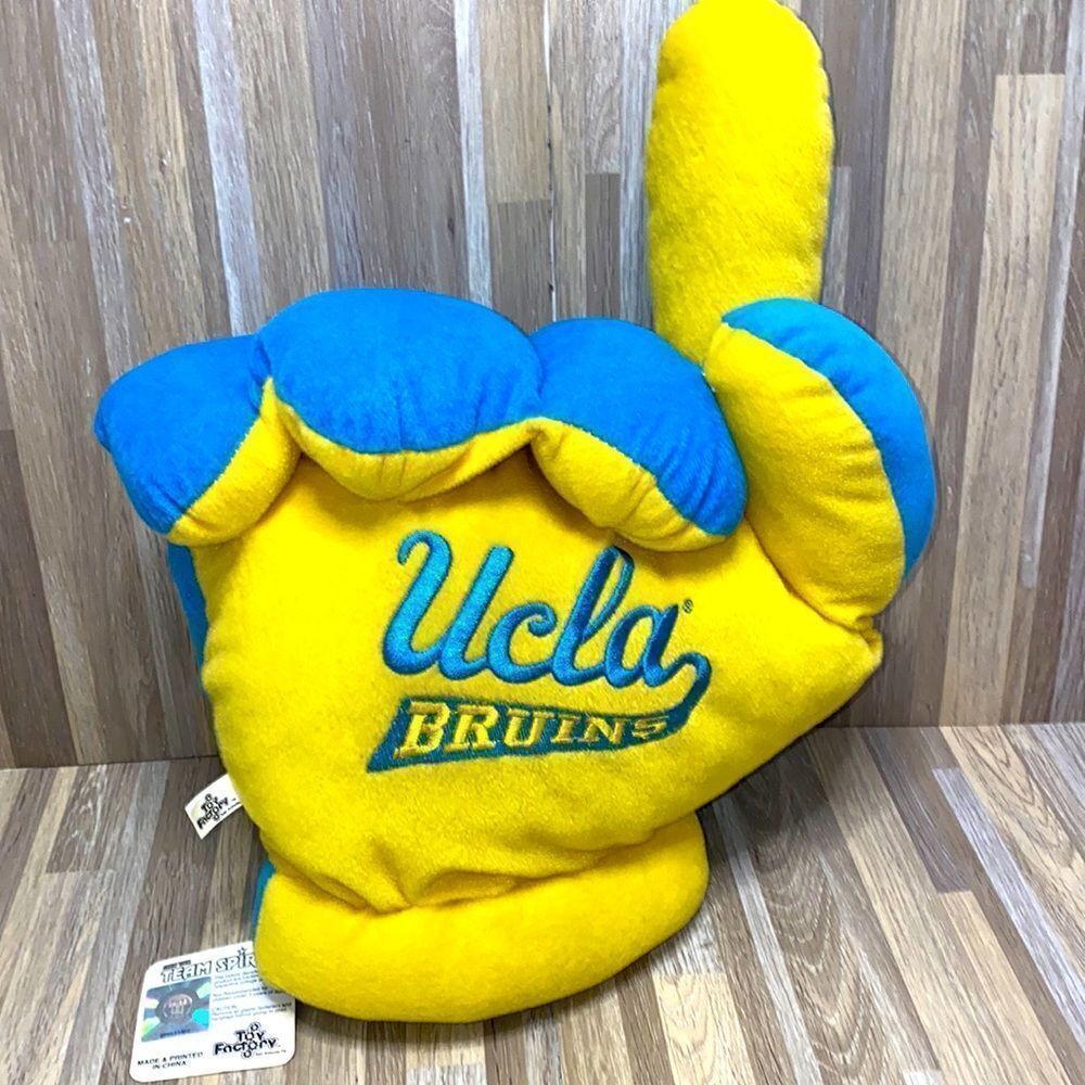 Bruins Foam Finger Pillow - Blue and Yellow